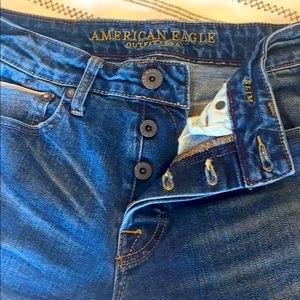 American Eagle Flex Button Fly Jeans